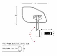  SKIN-Z BAR END B-LUX BARRACUDA