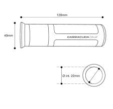 BARRACUDA GRIPS B-LUX SILVER