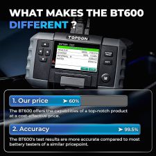 ����������� ��������� TOPDON 12V/24V BT600