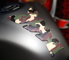 ANNIVERSARY CAMOUFLAGE SAND TANKPAD ONE DESIGN