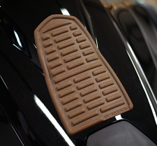 SOFT TOUCH LEATHER STYLE BROWN TANKPAD ONE DESIGN