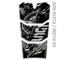 R1200 GS/R1250 GS ADE TANKPAD WHITE ONE DESIGN