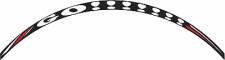 GO!!! WHITE STRIP FOR WHEELS ONE DESIGN