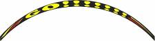 GO!!! YELLOW FLUO STRIP FOR WHEELS ONE DESIGN