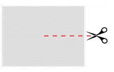 TRANSPARENT BUBBLE SHEET ONE DESIGN