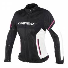 AIR-FRAME D1 LADY TEX JACKET BLACK/VAPORUS-GRAY/FUXIA