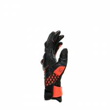 CARBON 3 SHORT GLOVES BLACK/FLUO-RED DAINESE