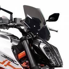  AEROSPORT  KTM 390 DUKE 17-21 BARRACUDA fume