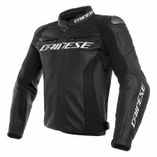 RACING 3 LEATHER JACKET BLACK DAINESE