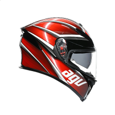  K5 S AGV E22205 TEMPEST BLACK//RED