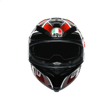  K5 S AGV E22205 TEMPEST BLACK//RED