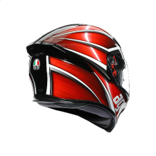  K5 S AGV E22205 TEMPEST BLACK//RED